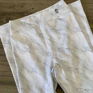 Gym King Awaken Print Leggings - Marble
